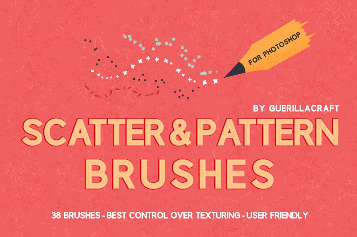 Scatter & Pattern Brushes for Adobe Photoshop