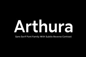 Arthura Typeface