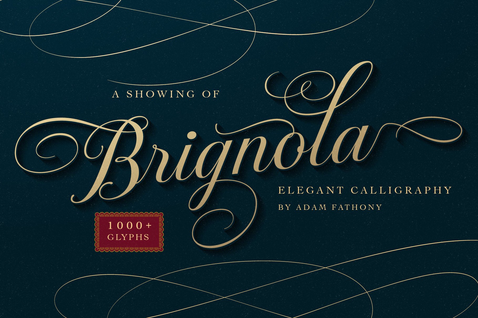 Brignola Elegant Calligraphy