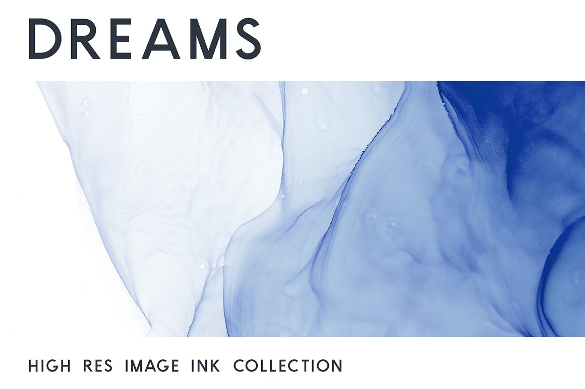 Dreams. Ink Texture Collection