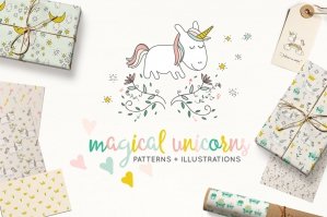 Fairytale Unicorn Patterns