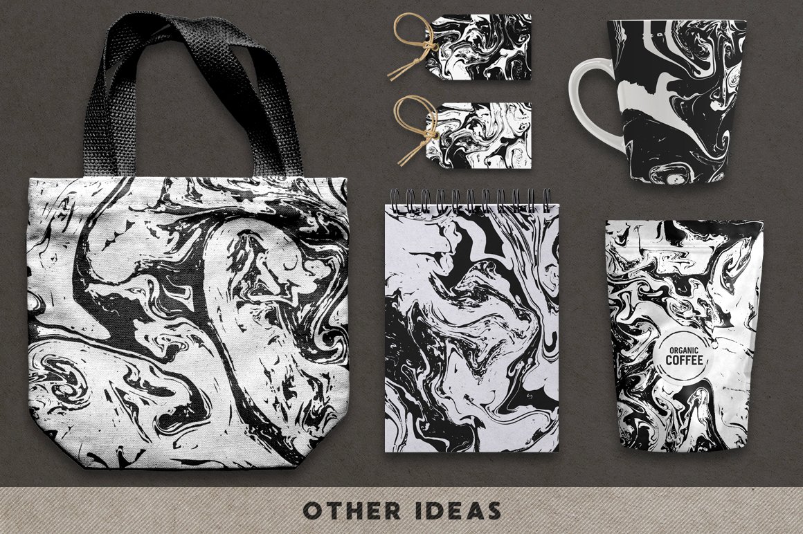 Marbled Vector Textures