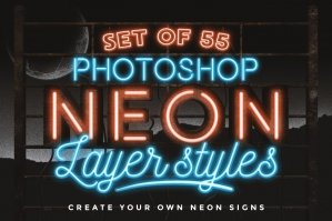 Neon Layer Styles