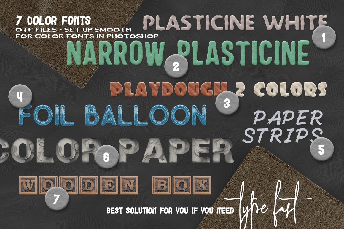 Plasticine Typography Creator
