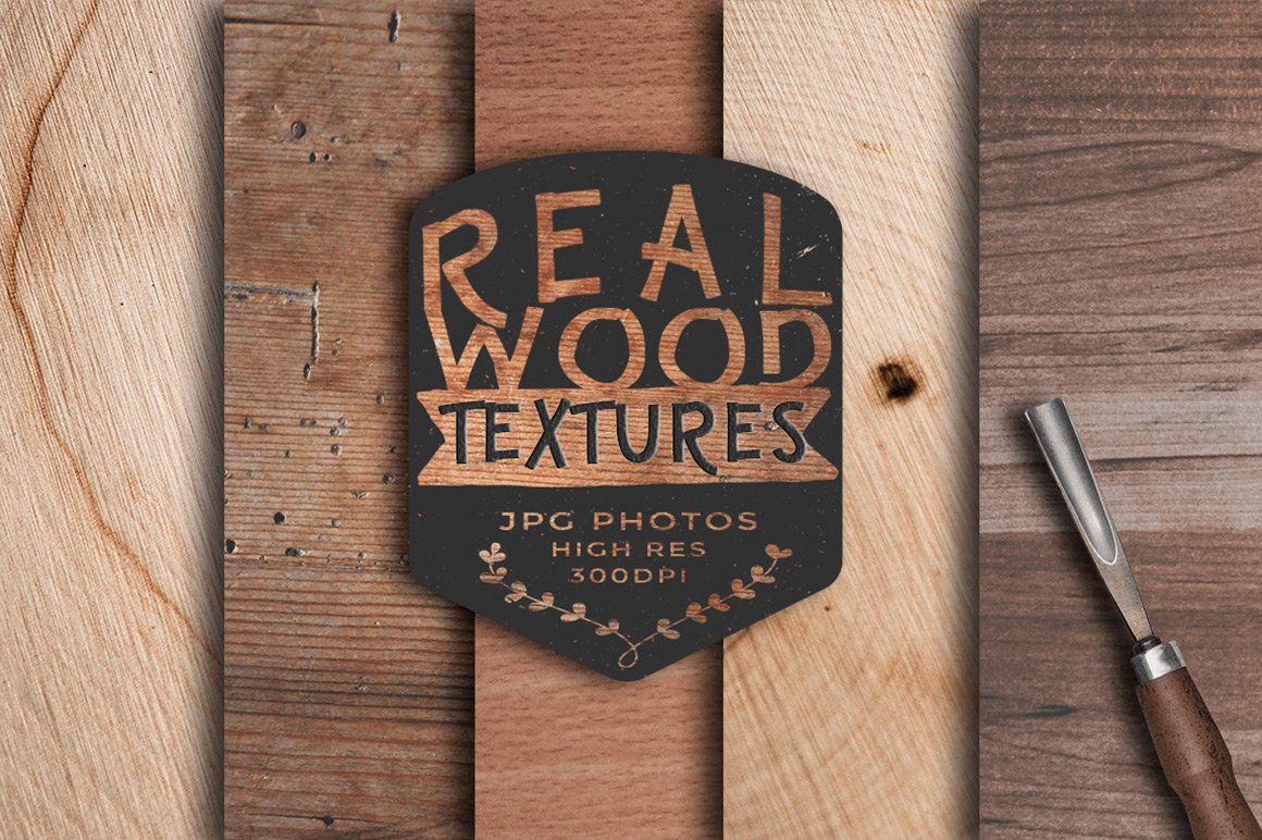 Real Wood Texture Backgrounds