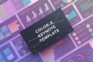 Color-X Keynote Template