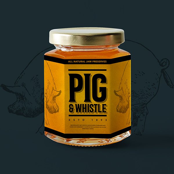 Pig and Whistle Packaging Design