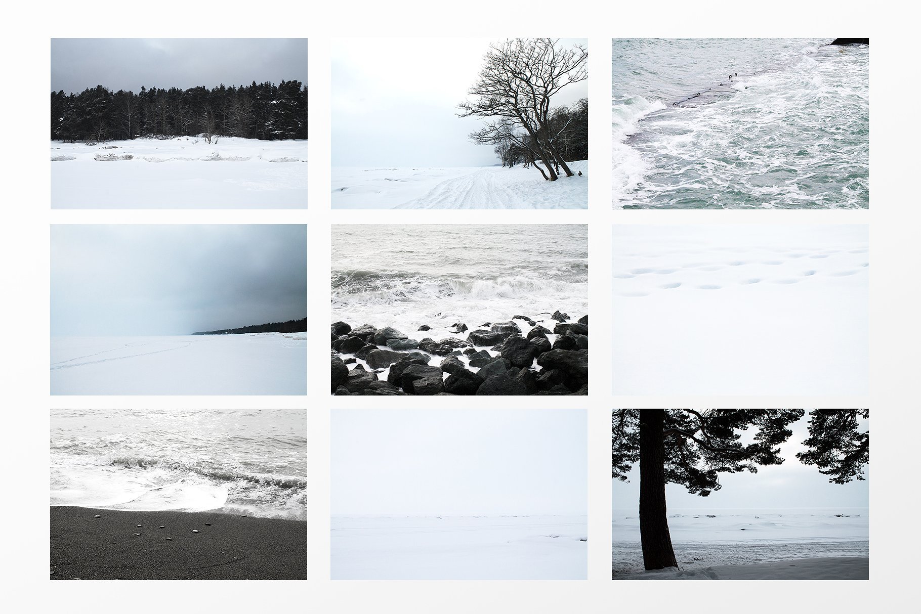 Scandinavian White Bundle: Photos & Illustrations