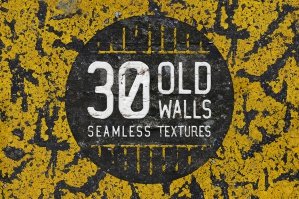 30 Old Walls Seamless Textures