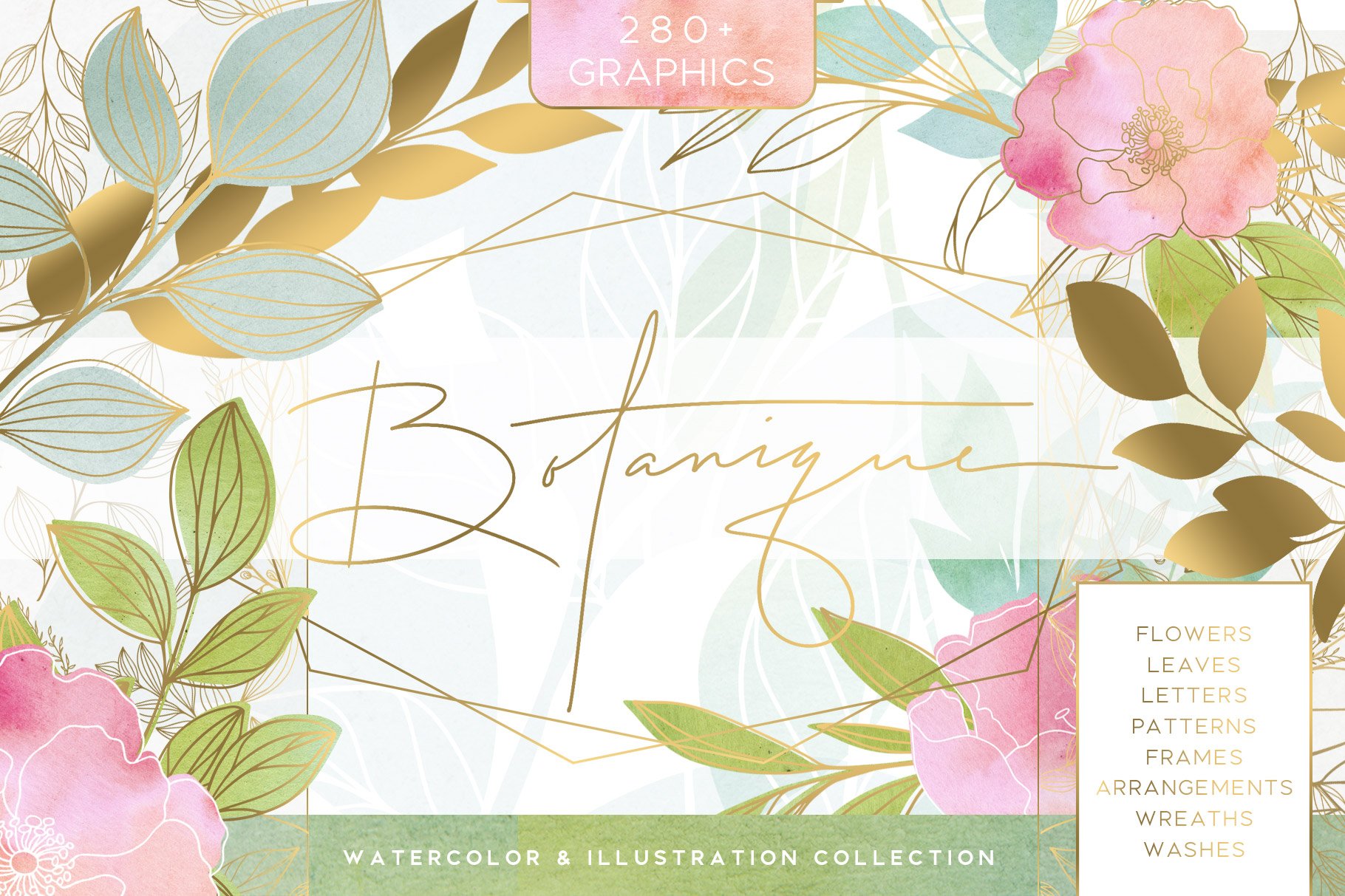 Botanique - Floral Watercolor Kit