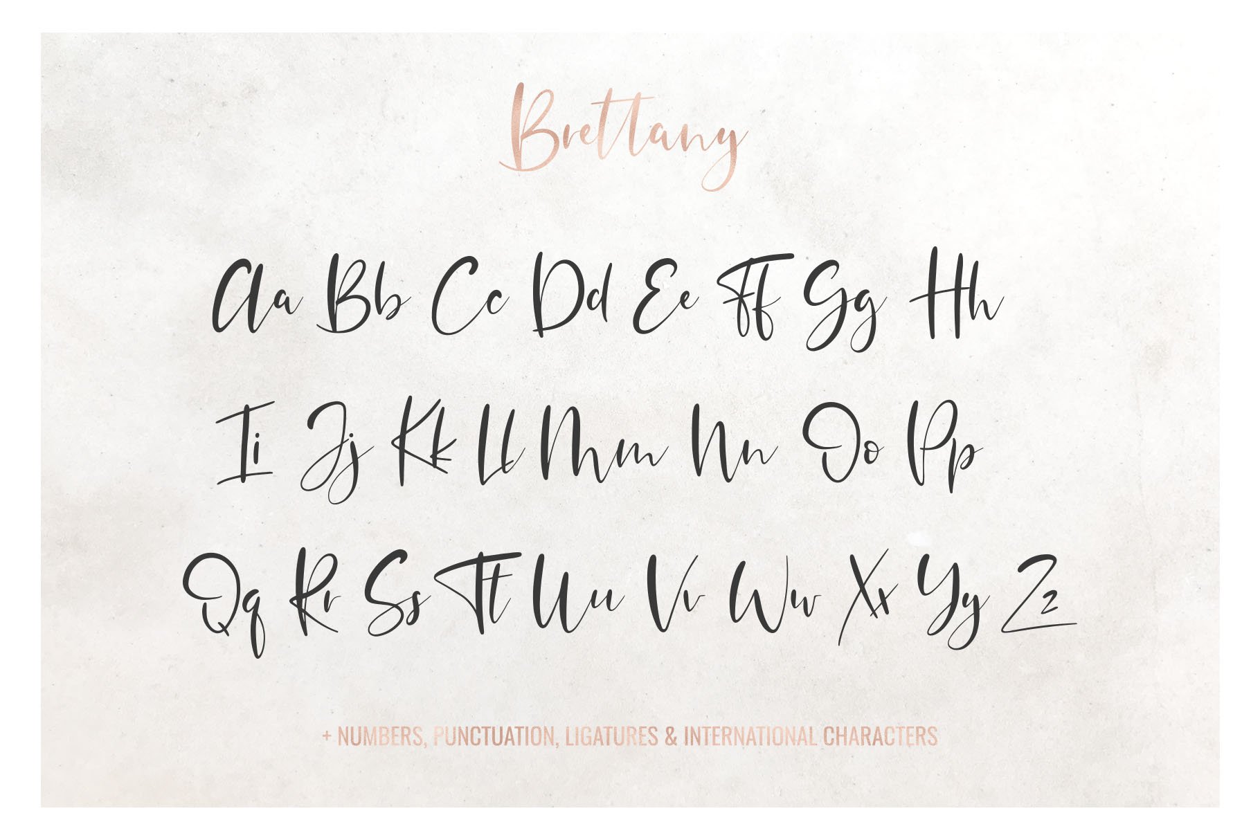 Brettany Script Font