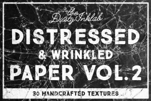 Distressed & Wrinkled Paper Vol. 2