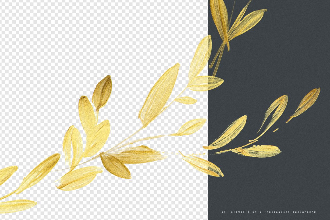 Gold Leaves Collection