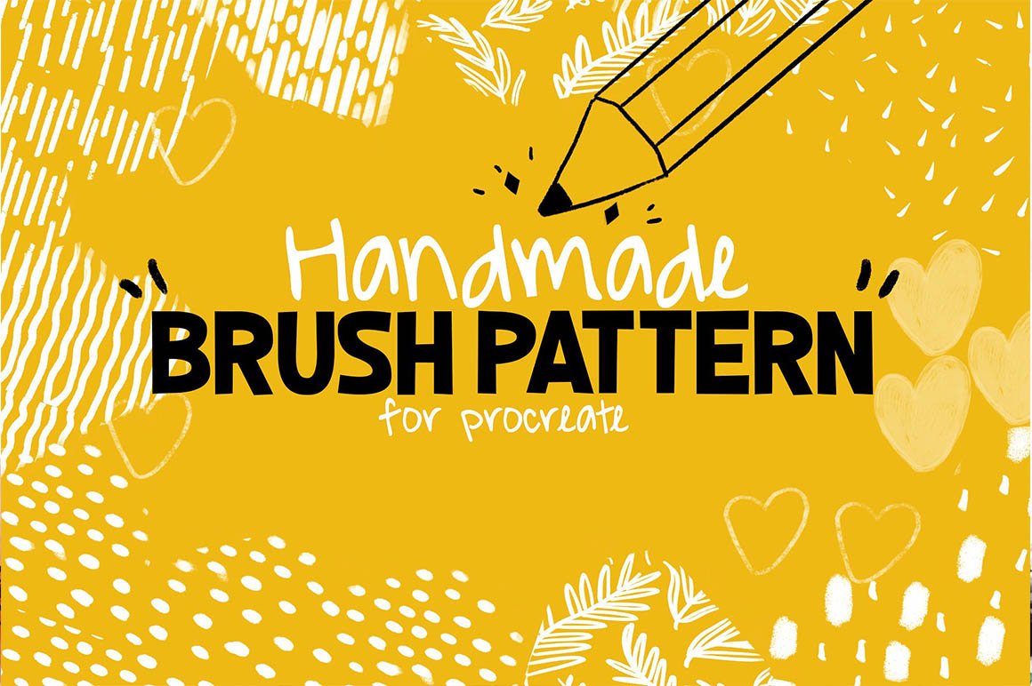 Handmade Brush Pattern For Procreate