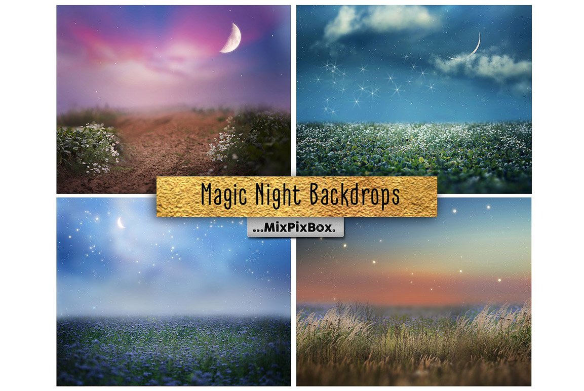 Magic Night Backdrops