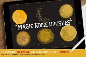 Magic Noise Brushes For Procreate