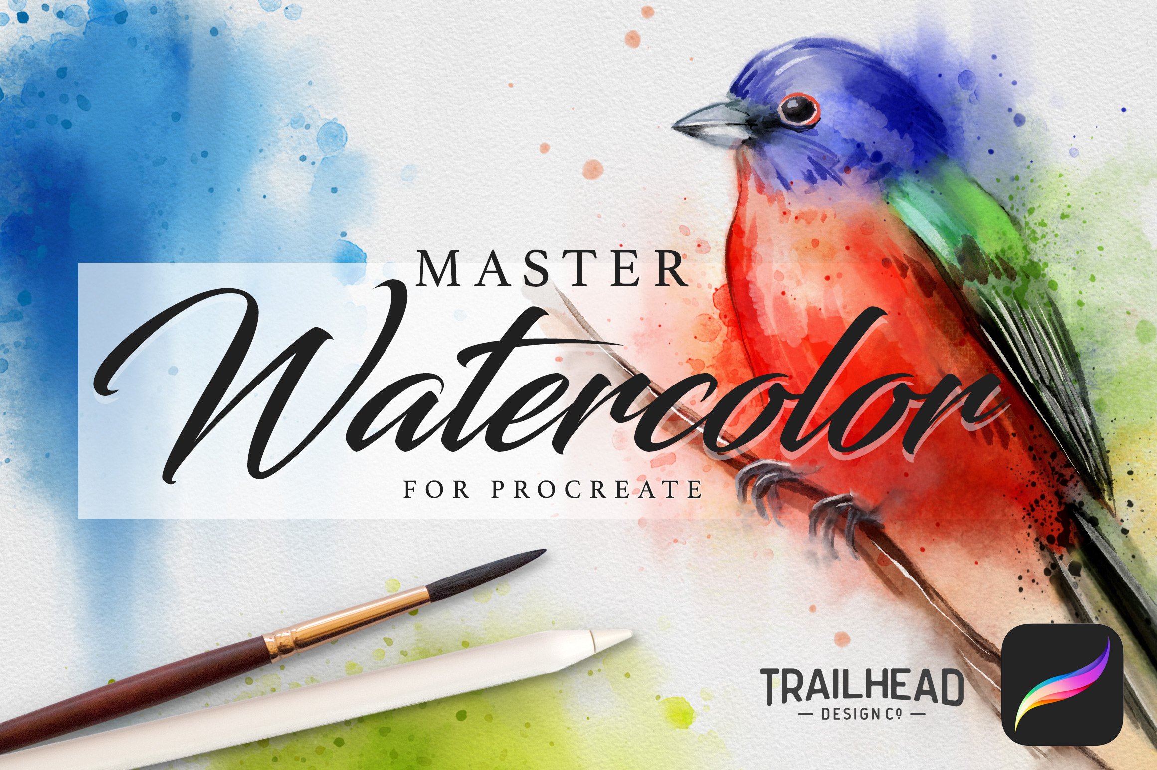 Master Watercolor Procreate Brushes