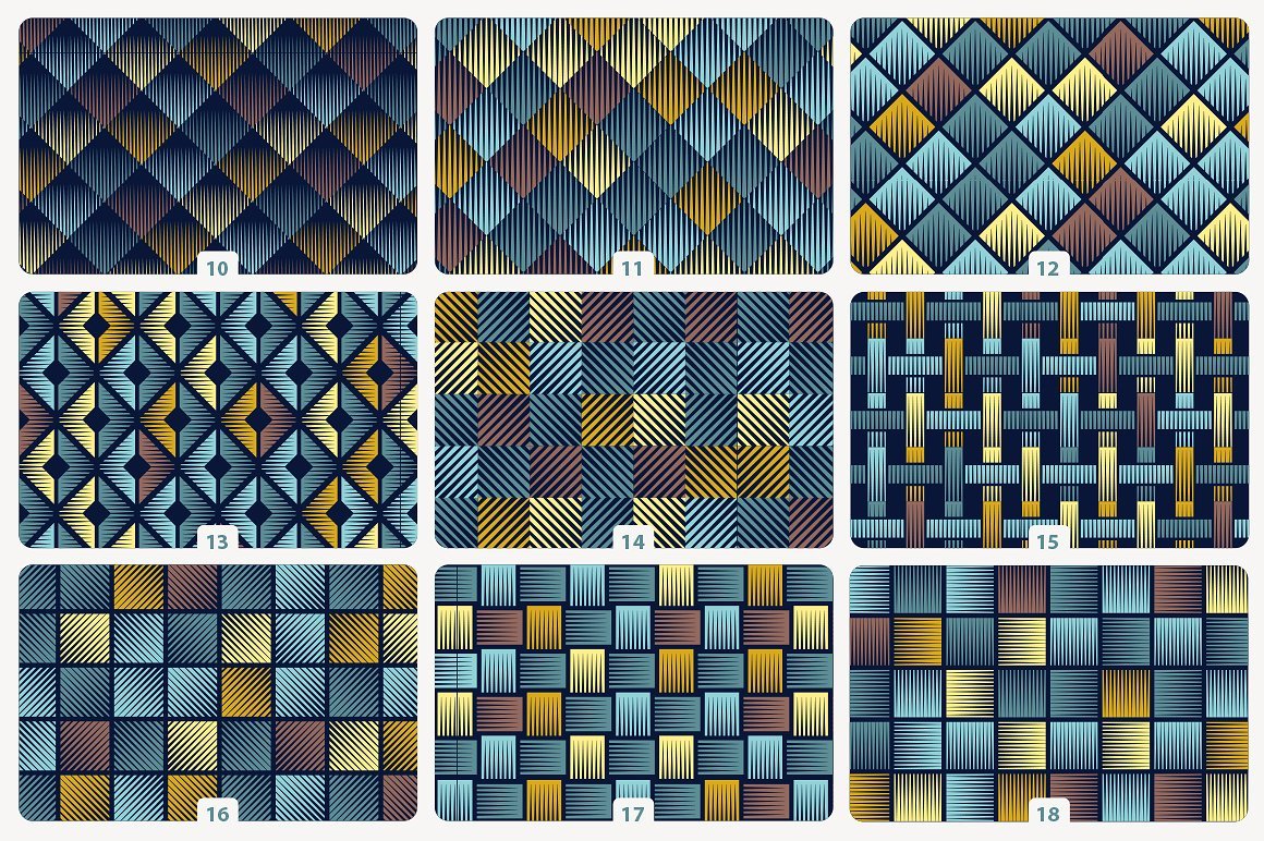 Quick Tiles - Engraved Seamless Patterns
