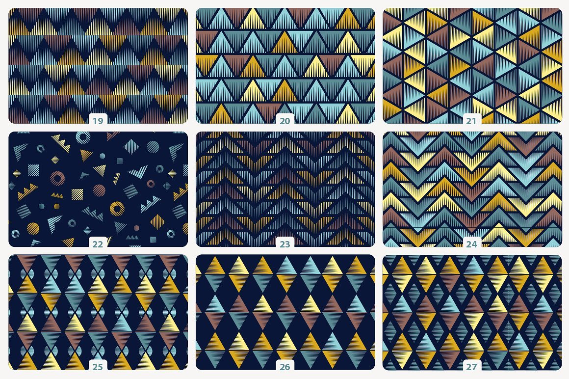 Quick Tiles - Engraved Seamless Patterns
