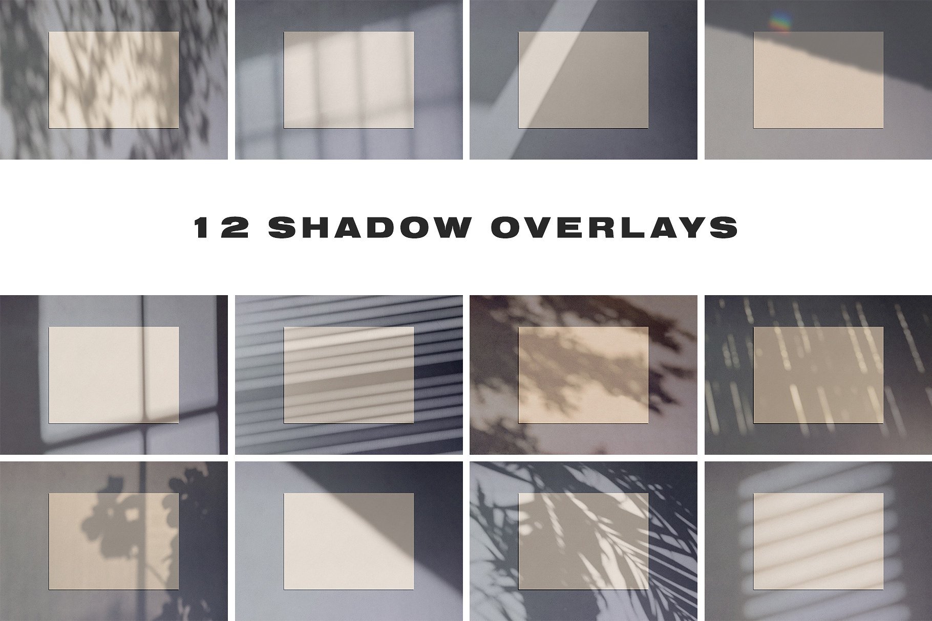 Sunray Stationery Shadow Mockups