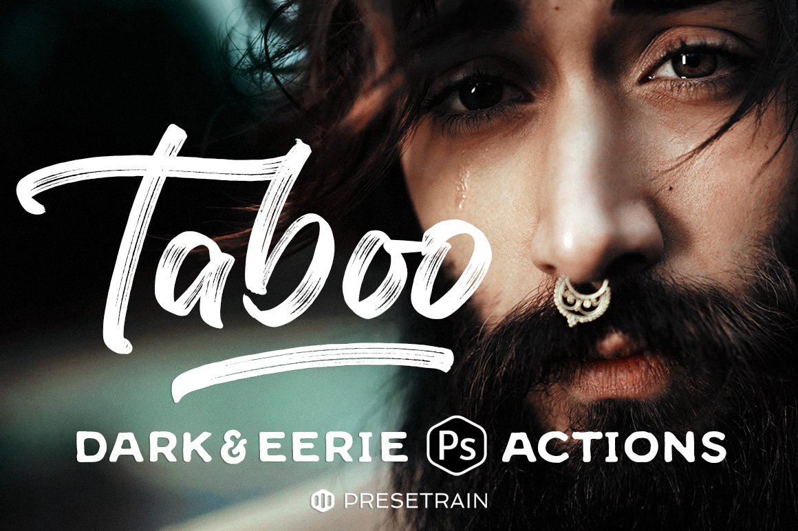 Taboo - Dark Fantasy Actions for Photoshop