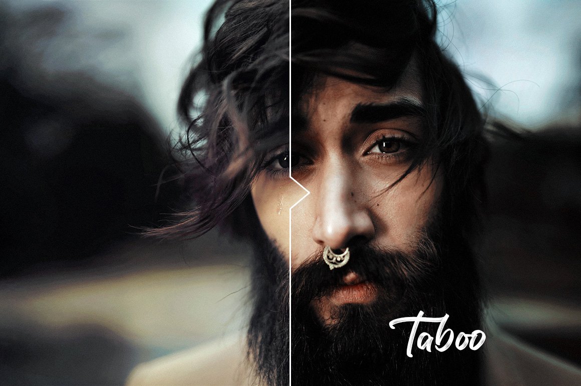 Taboo - Dark Fantasy Actions for Photoshop