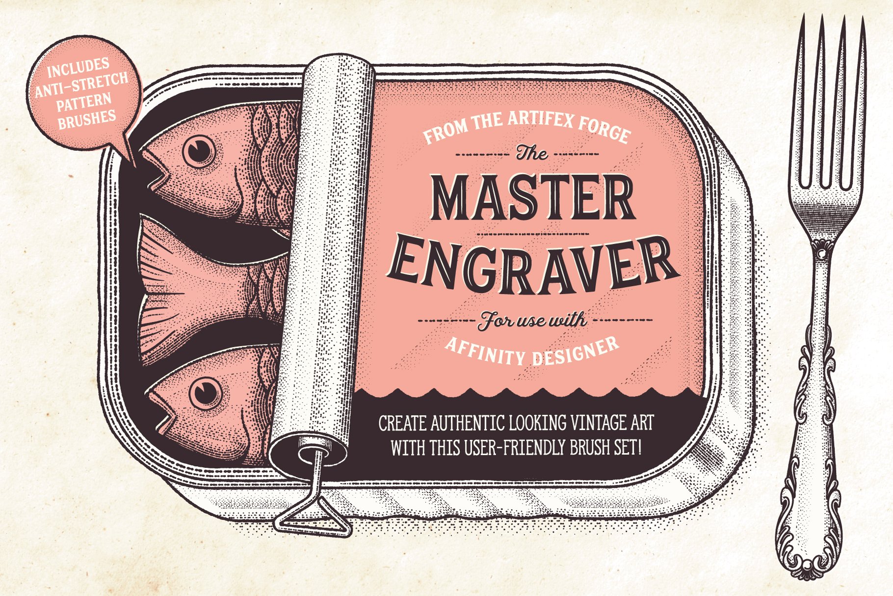 The Master Engraver-Affinity Brushes