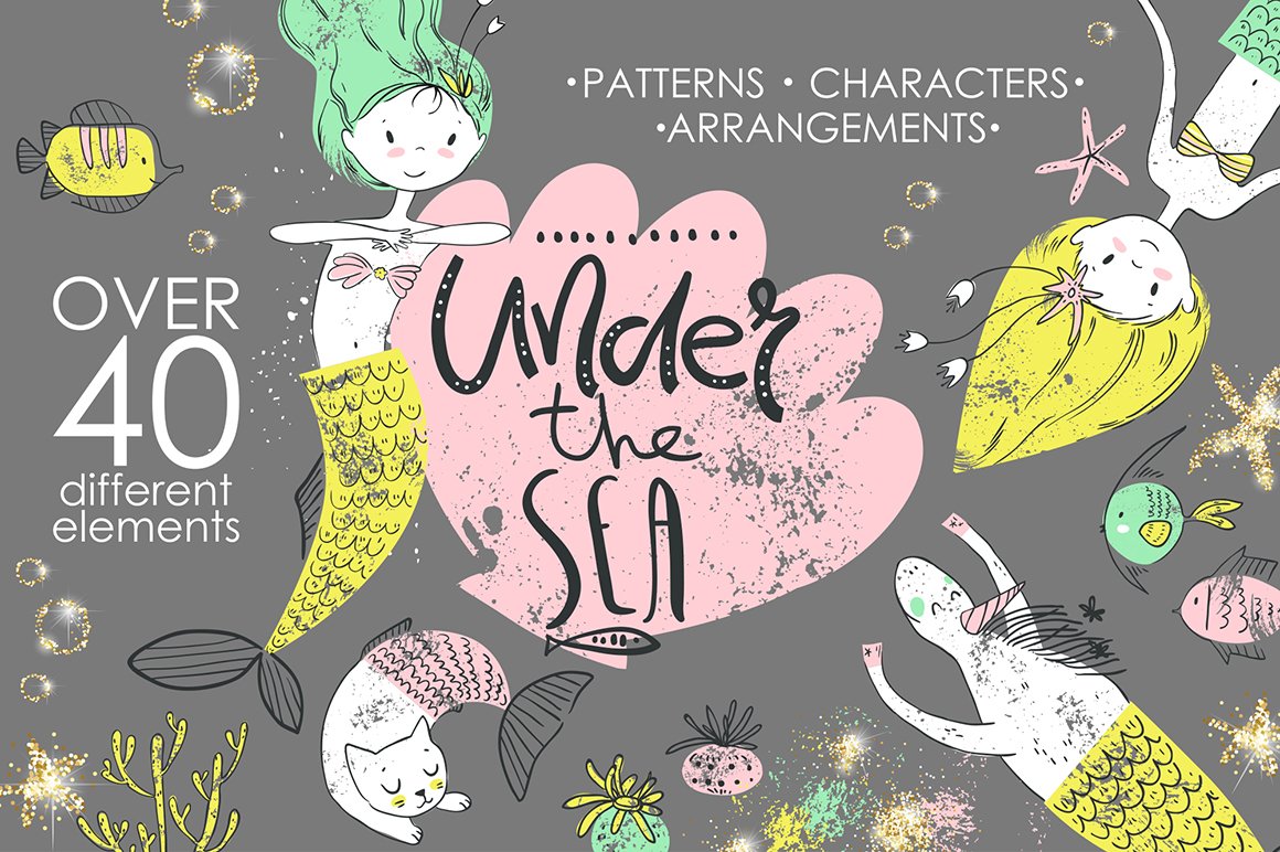 Under The Sea Graphic Kit
