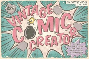 The Vintage Comic Creator - Illustrator