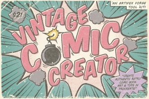 Vintage Comic Creator - Procreate