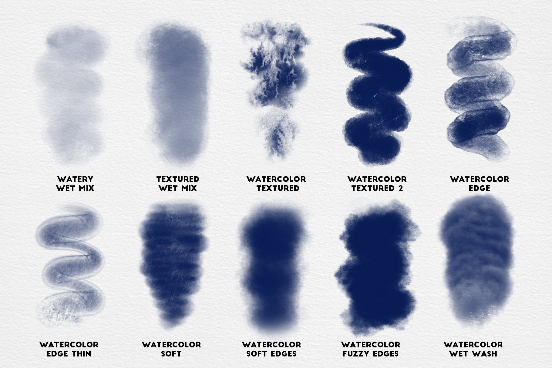 Watercolor Brushes For Procreate