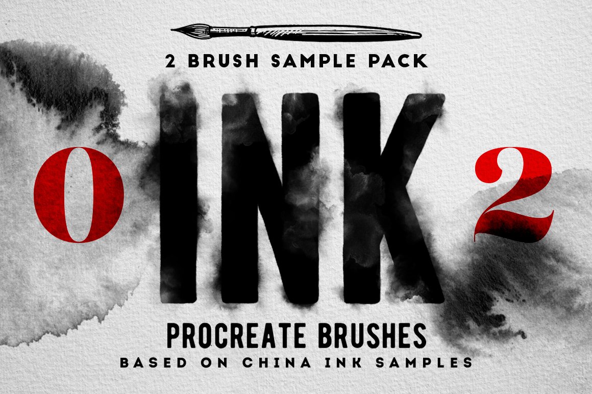 HOMwork Freebie: Procreate Ink Brushes
