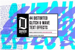 44 Distorted Glitch & Wave Effects