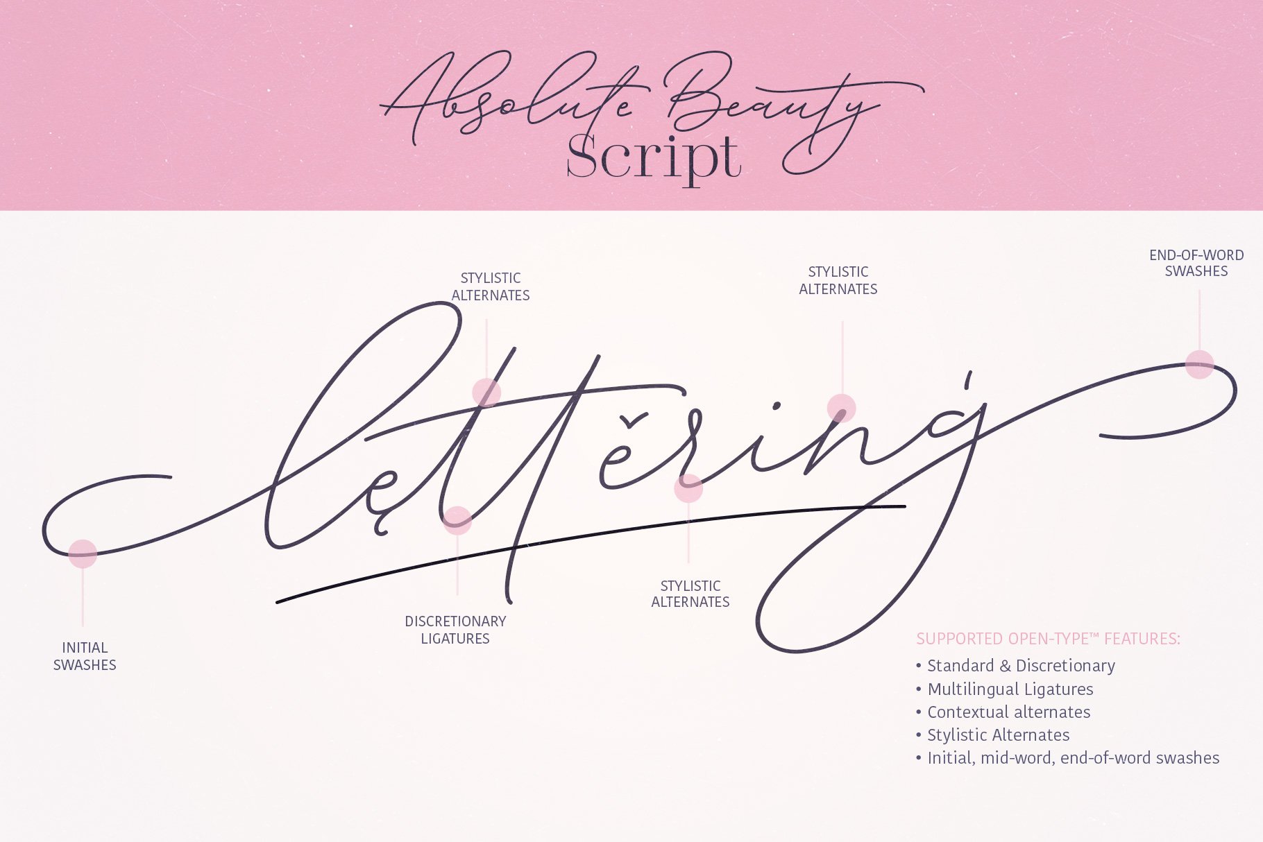 Absolute Beauty Font Family