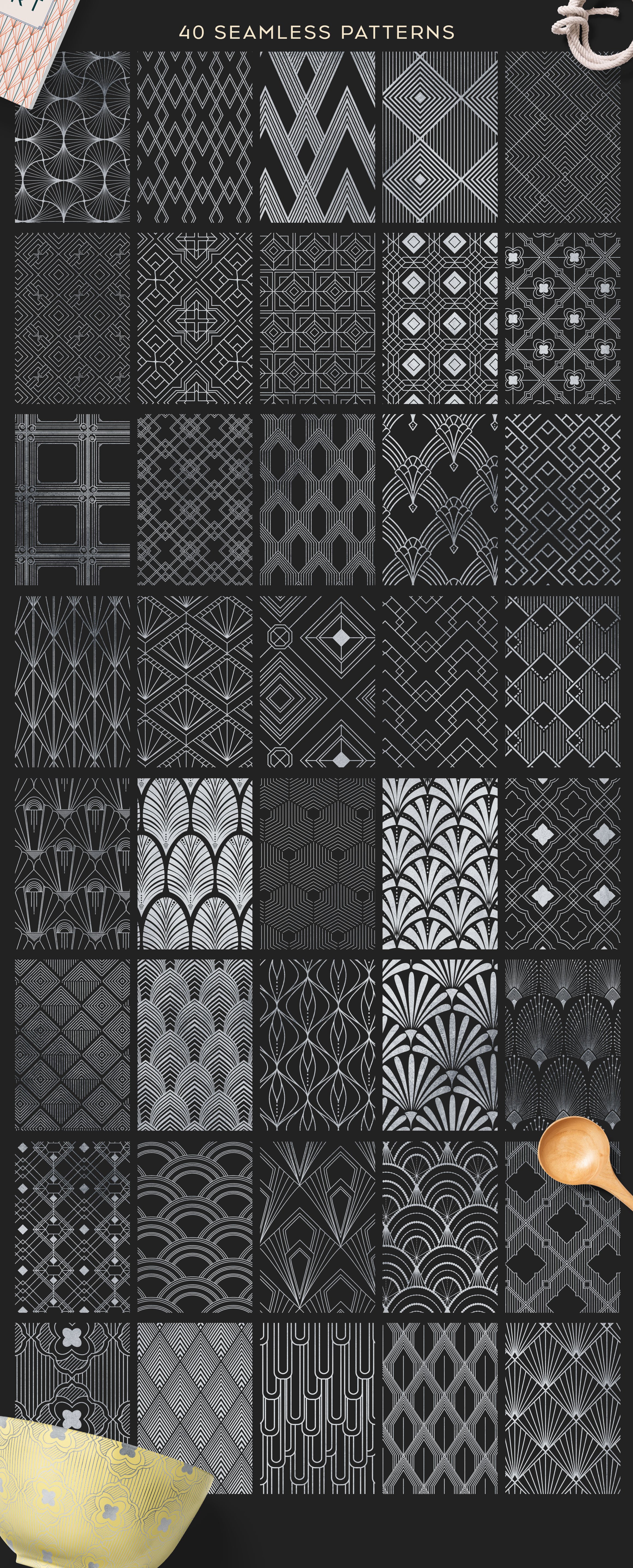 Art Deco Pattern Collections