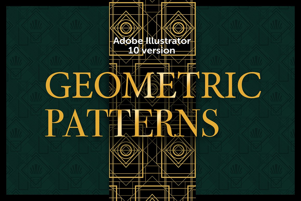 Art Deco Vector Patterns