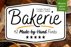 Bakerie Complete Font Family