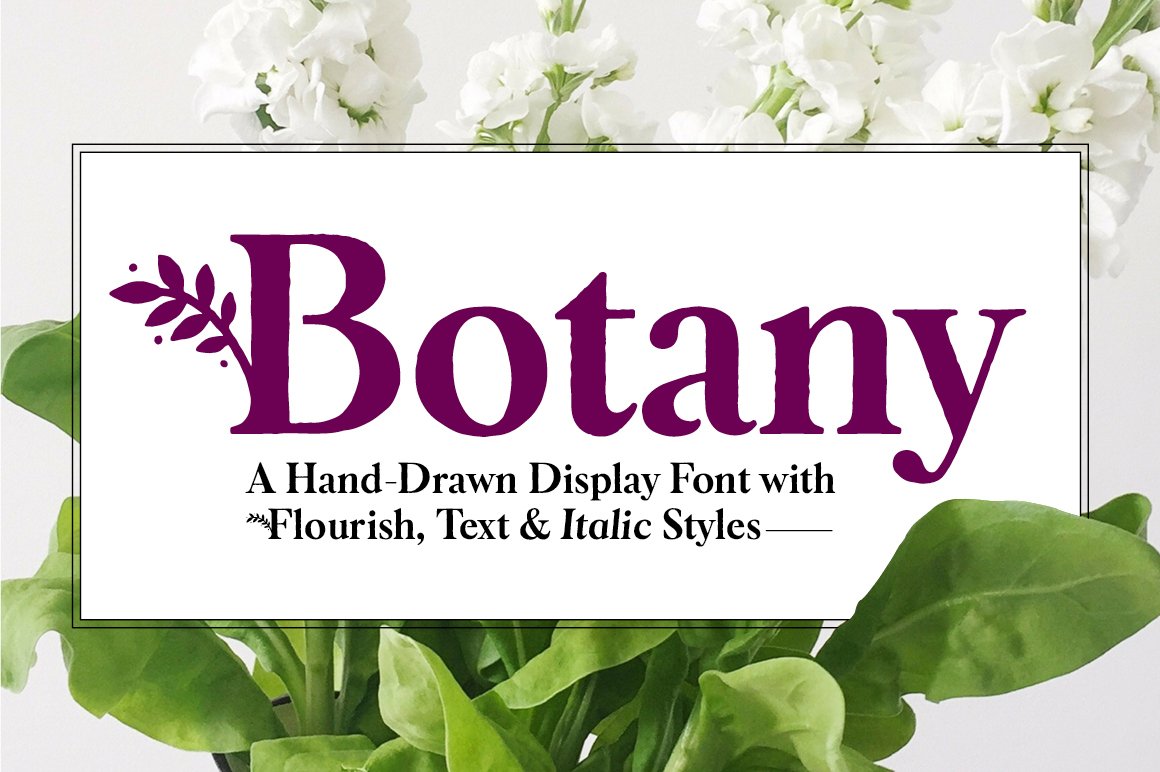 Botany Font Family