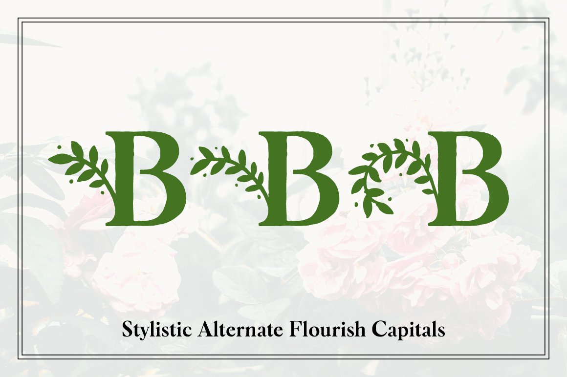 Botany Font Family