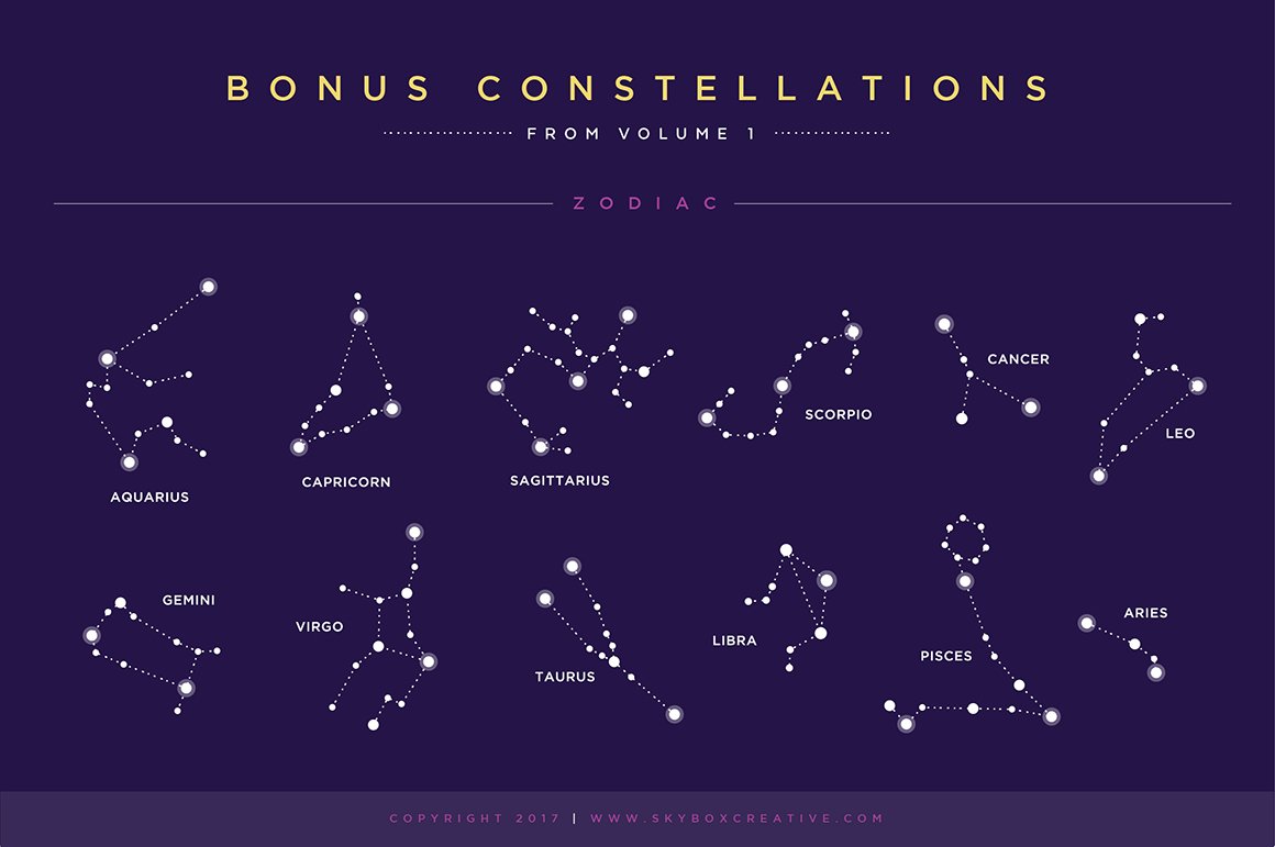 Constellations Vector Set – Vol.2
