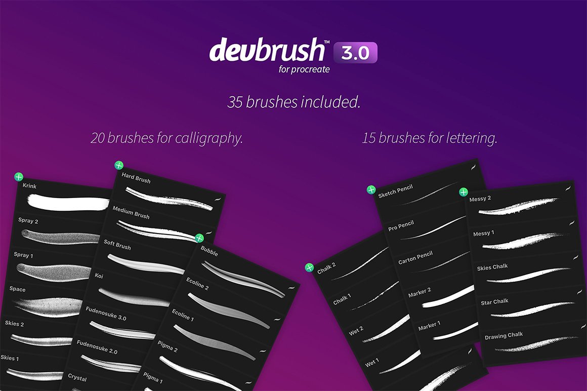 DevBrush 3.0 for Procreate