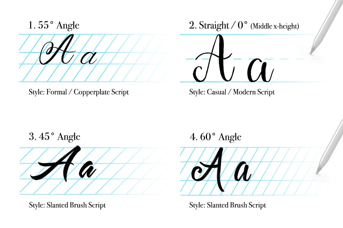 Essential Calligraphy Brush Kit for Procreate