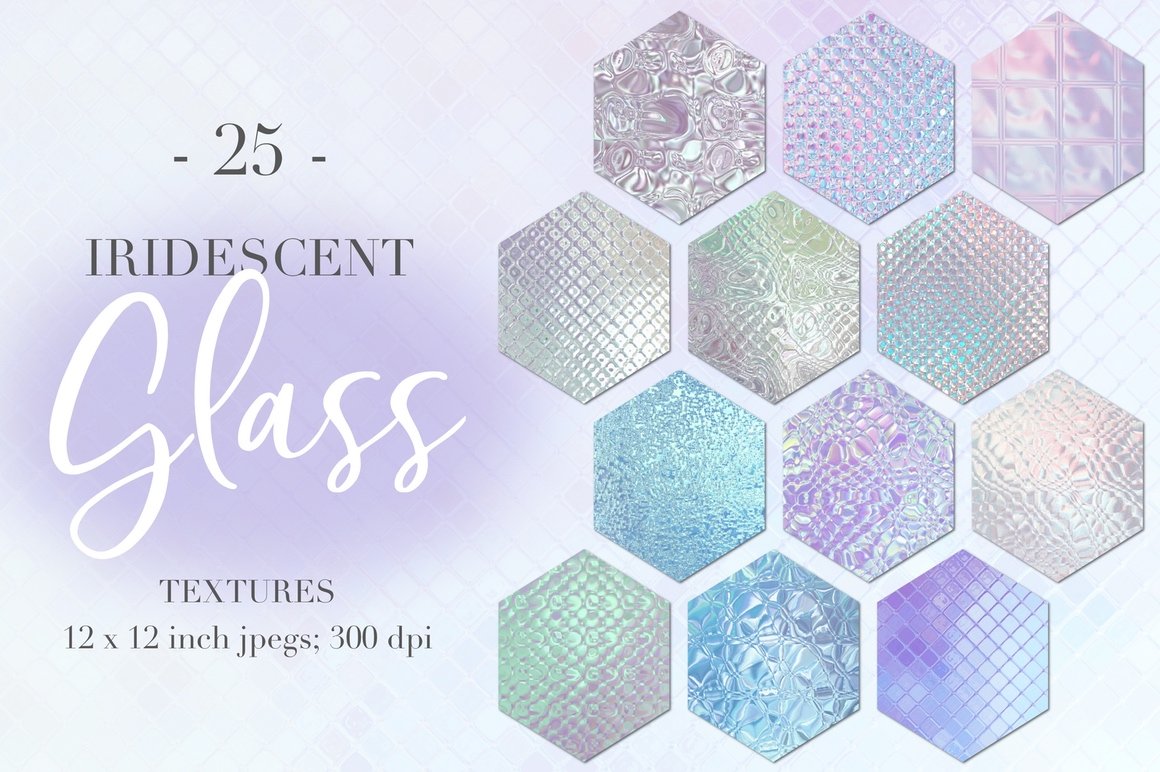 Iridescent Glass Textures