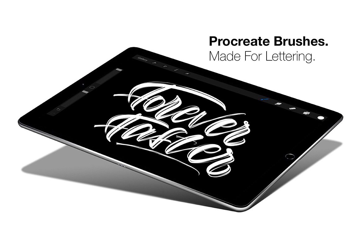 Procreate Lettering Brush Pack 2.0