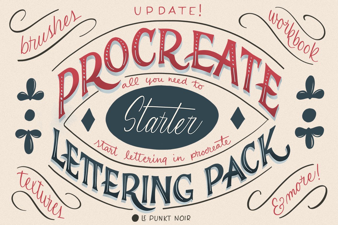 Procreate Lettering Starter Pack