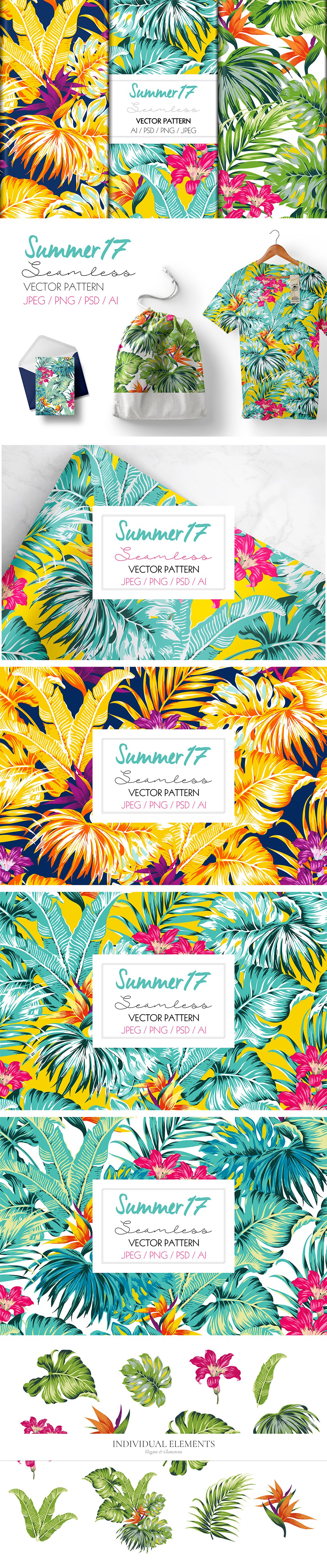 Tropical Summer Print