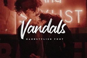 Vandals Handstylish Font
