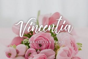 Vincentia Handstylish Font
