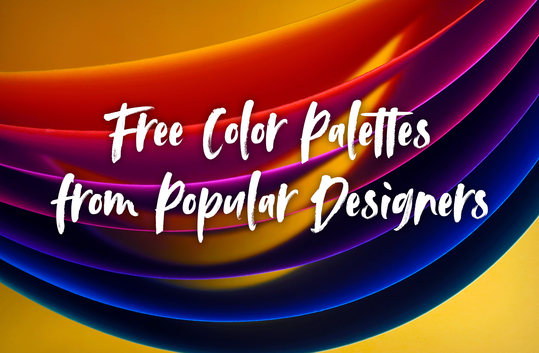 Fashion Inspired Photoshop Brush Color Palettes