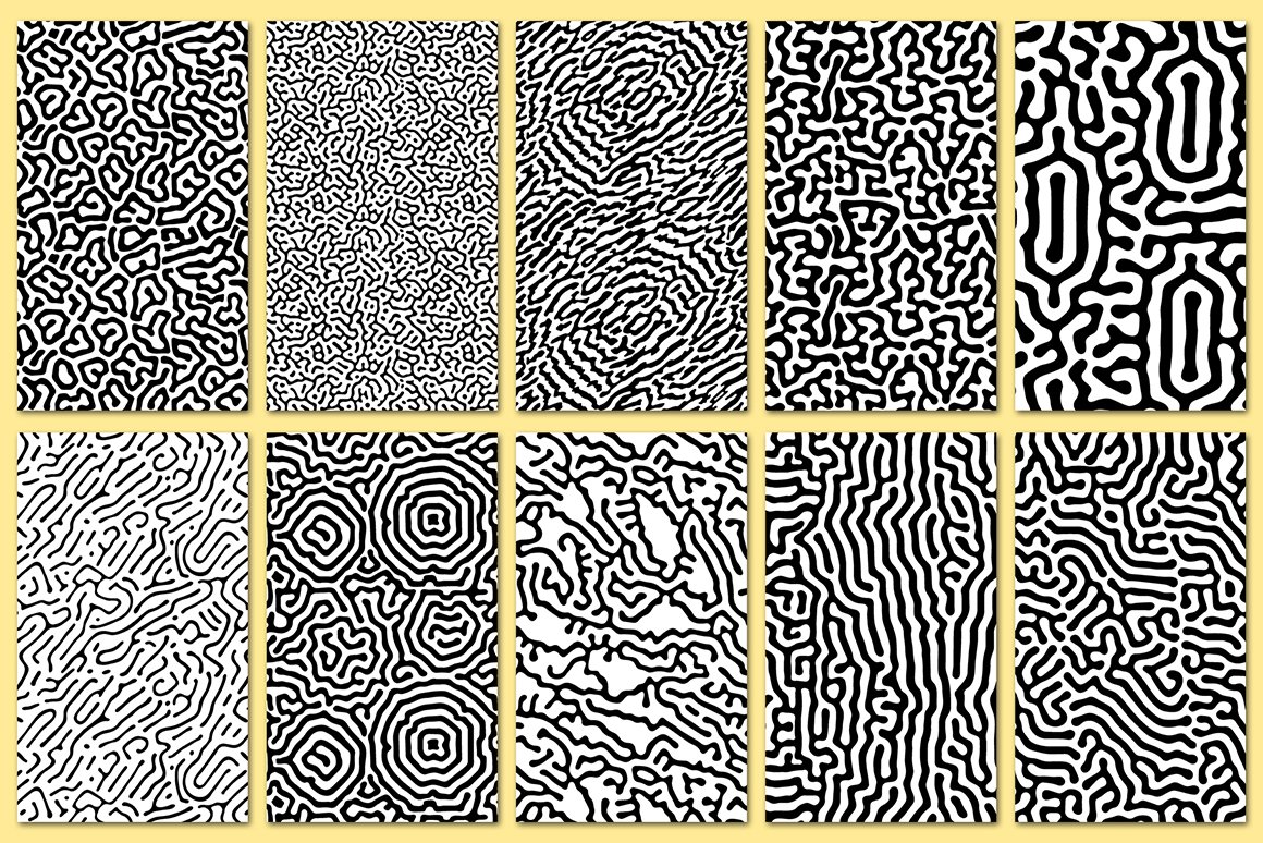 30 Abstract Seamless Vector Patterns
